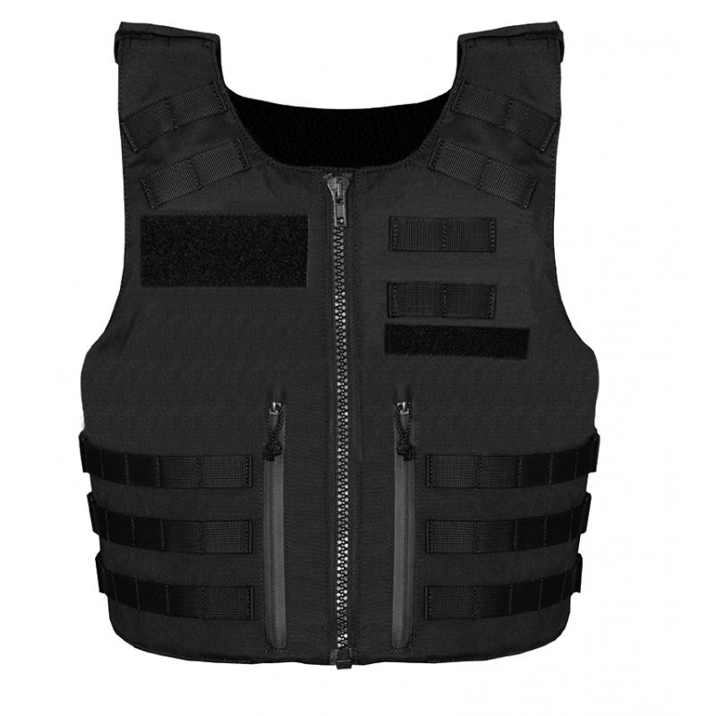 Housse de gilet pare balles FULL TACTICAL Port extérieur NOIR 01BAL47