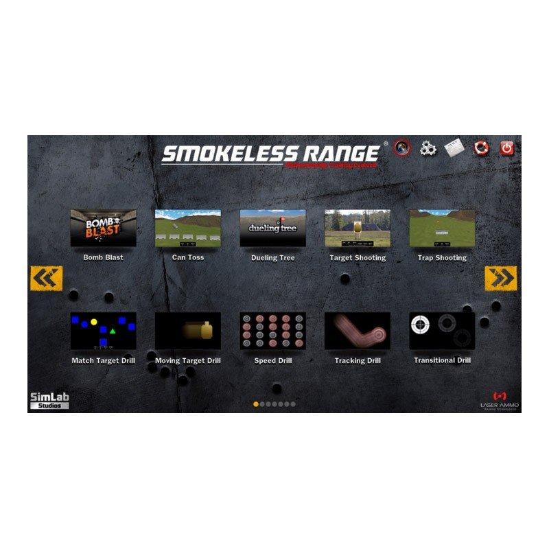 Simulateur Smokeless Range 2.0 caméra courte portée LASER AMMO | SR001-ST